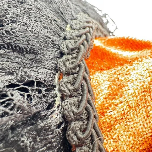 Pumpkin Head Halloween Doll 24" Orange Black - Picture 5 of 15